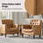 Annja 32" W Tufted Genuine Leather Armchair-80015534