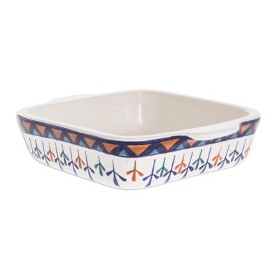 Wildon Home® Nahkita Rectangle Ceramic Baker Bakeware