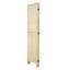 Paravent pliable à 4 panneaux, paravent en bois rustique-134491451