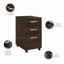 Bureau d'ordinateur hybride 72W x 30D avec rangement et classeur mobile-98705695