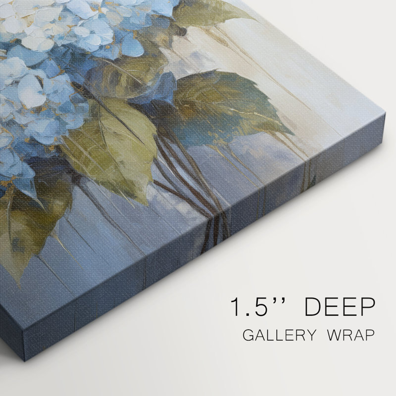 FLORAL Series CIII  -Premium Gallery Wrapped Canvas -Ready to Hang, 60" H x 40" W