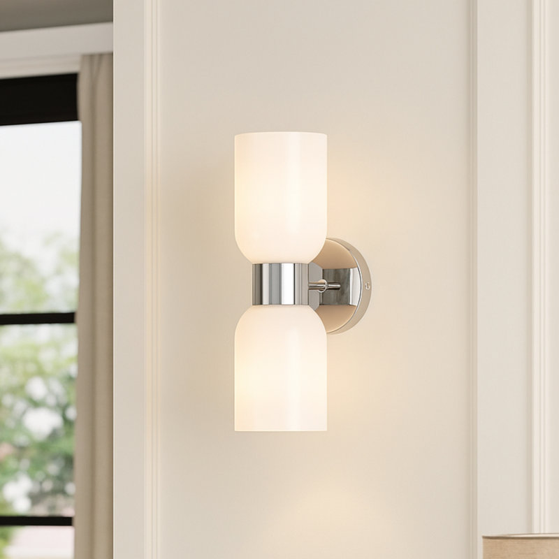 Alaisha 2-Lights Wall Light, Silver