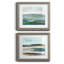 River Valley - Ensemble de 2 peintures sur papier encadrées-1709937704-1709937706