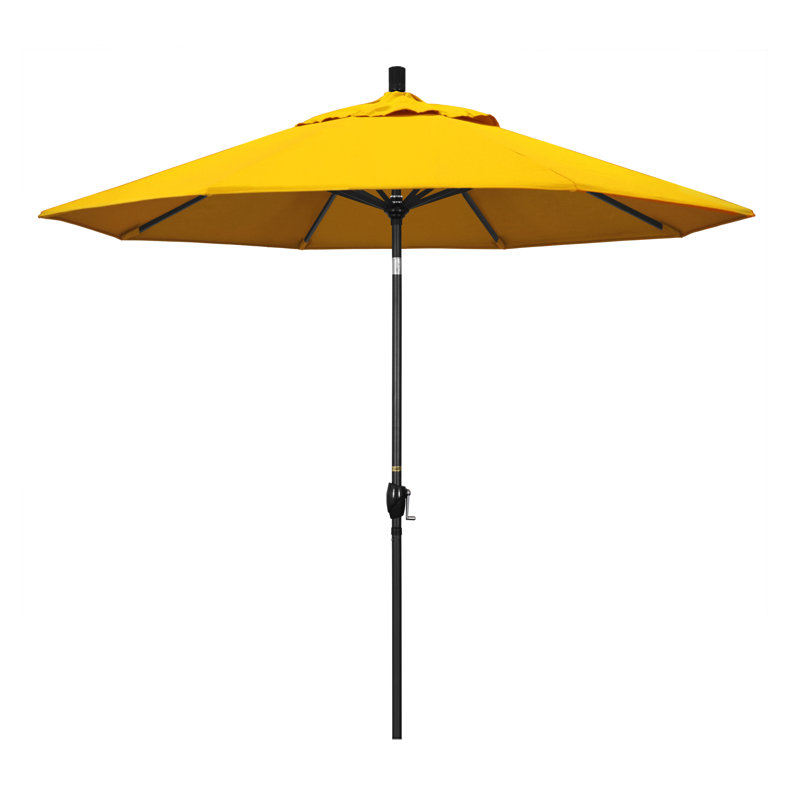 Parasol de marché 9 pi Ayomipo, Toile Sunbrella® jaune tournesol
