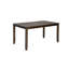 6 tables de salle à manger rectangulaires en noyer, avec 4 chaises et un banc pour votre maison en noyer, table et détente-398166849