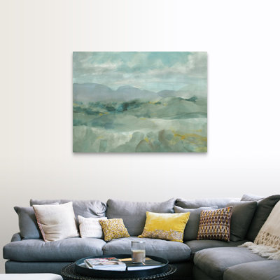 " Green Mountain View " by Danhui Nai Painting Print