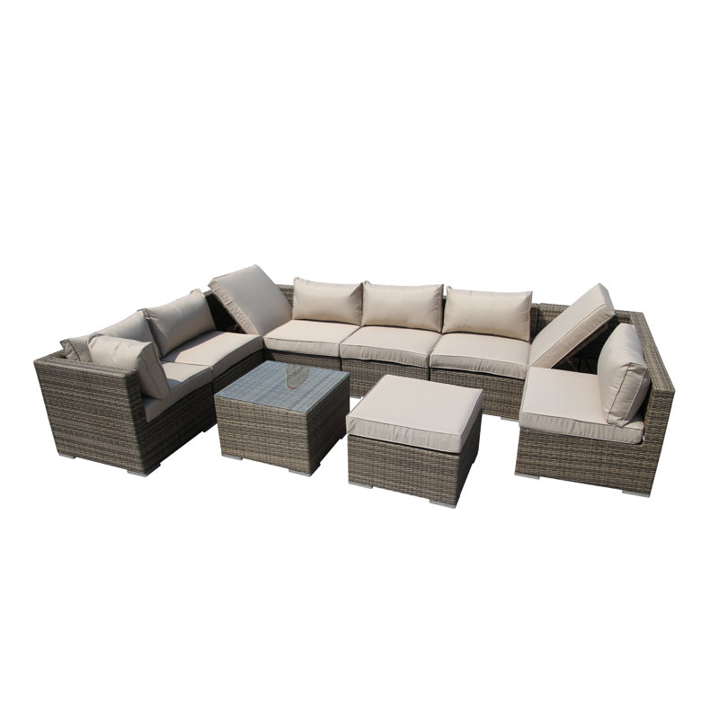 Heidbreder 9 - Person Conversation Set, Nature, Beige