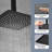 Rain Fixed Shower Head 2.0 GPM GPM-90695556