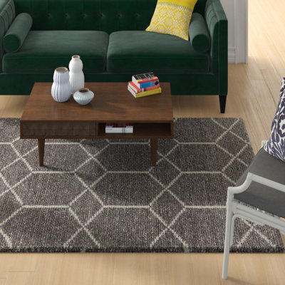 Saltzman Wool Geometric Rug