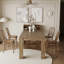 Table de salle à manger de rangement moderne, convient à la table extensible de cuisine et de restaurant avec rangement, convient à différentes tailles de pièce