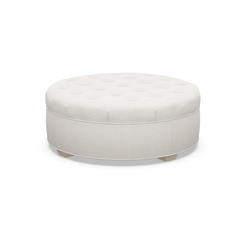 Round Ottoman, 5246-80, Sandstone