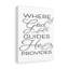 God Guides He - Wrapped Canvas Print-459509459