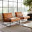 Bo 29" Wide Full Grain Genuine Leather Armchair