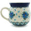 Forget Me Not Stoneware Coffee Mug