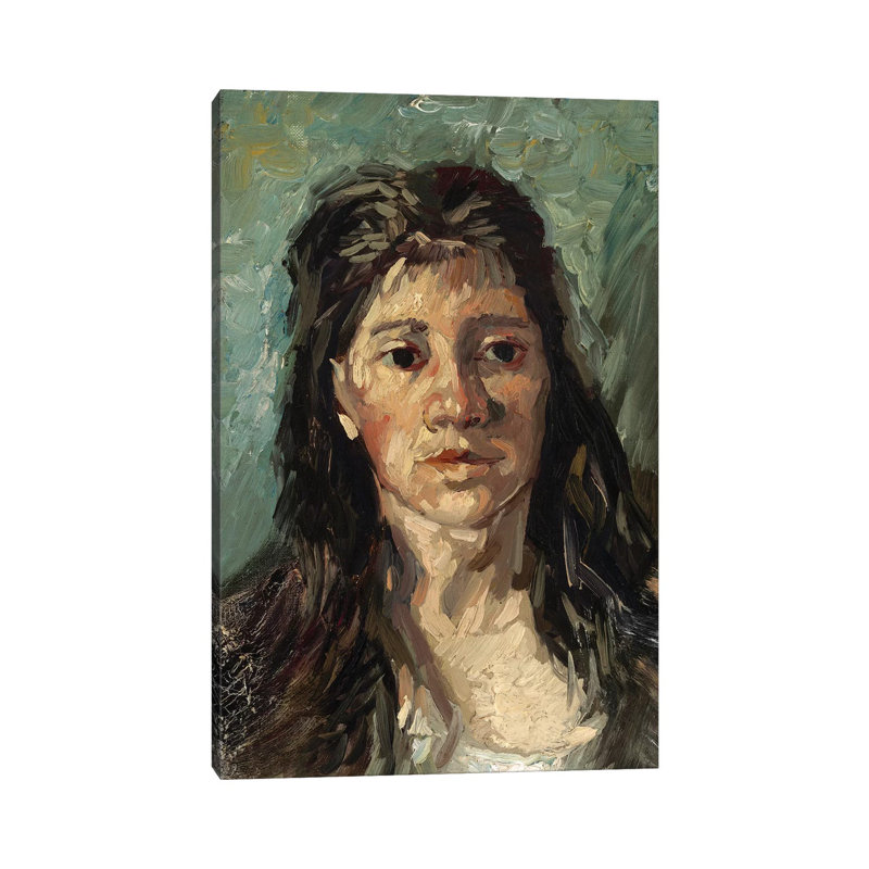 Head Of A Prostitute, 1885 by Vincent Van Gogh - Wrapped Canvas Gallery-Wrapped Canvas Giclée, 20.32 cm H x 30.48 cm W