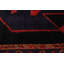 Tapis noir Konya Anatolian 4 pi 3 po x 9 pi 4 po