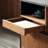 Solid wood multi-functional display cabinet-126349282