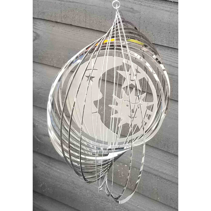 Chanice Astrology & Stars Weather Resistant UV Resistant Metal Garden Statue