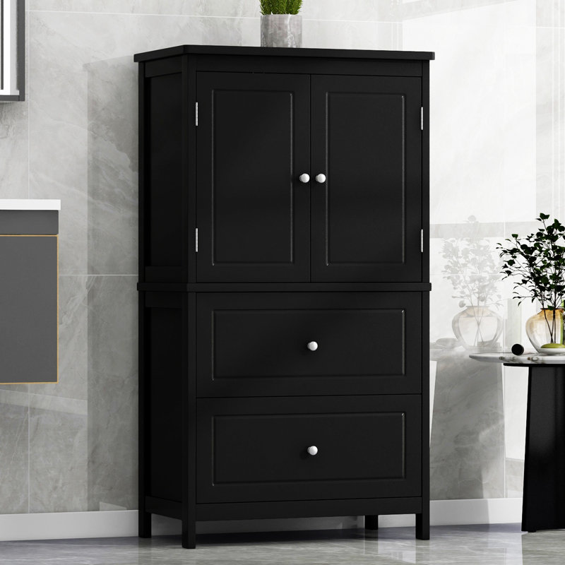 Armoire de salle de bain, Noir