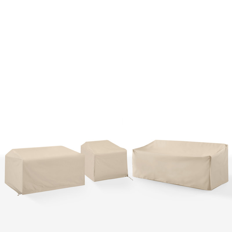 Furniture Covers Outdoor Conversation Set Cover, Tan