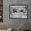 Fish Market II In Black And White Print by Tim Klein