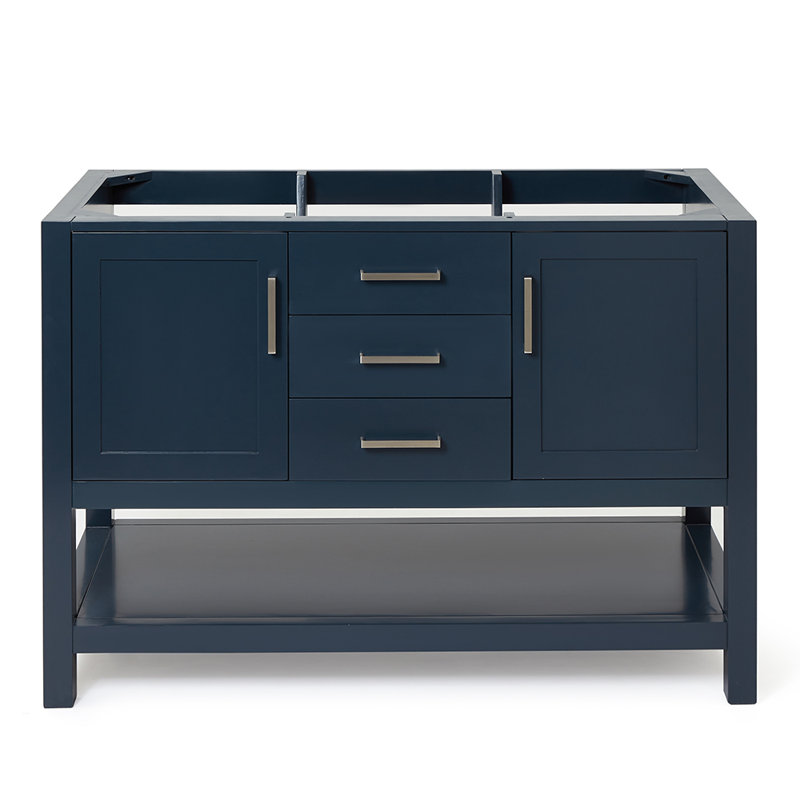 Abdullah 48'' Single Bathroom Vanity Base Only, Blue