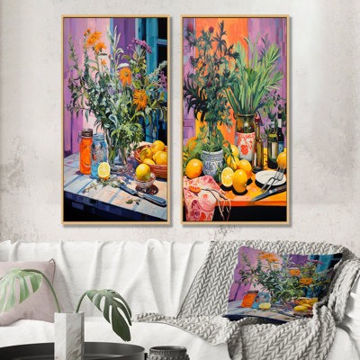 Ensemble de salon Fauvist Herbs