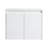 Bathroom Storage Cabinet,Soft Close Drawer,Glossy White