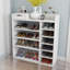 18 Pair Stackable Shoe Rack