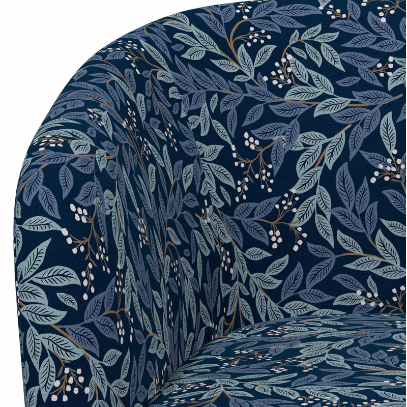 Chaise pivotante Pembroke, Rpc Willowberry Navy Linen