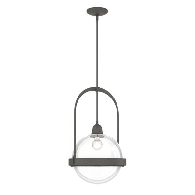 Luminaire suspendu en forme de globe à 1 lumière Atlas