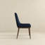 Ensemble de chaises de salle à manger en tissu bleu foncé Kate (ensemble de 2)-2068948104