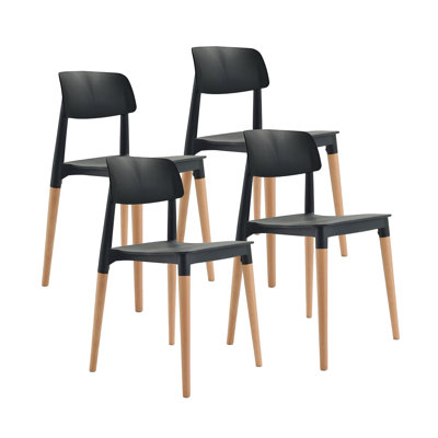 45cm H Stacking Side Chair