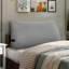 Grey Triangular Backrest Cushion-2032416420