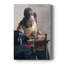 «The Lacemaker», toile tendue sur toile par Johannes Vermeer-956638012