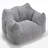Chenille Bean Bag Chair For Relaxation - , High Resilient Foam Bedroom, Living Room Reading, Watching Tv-1312130047