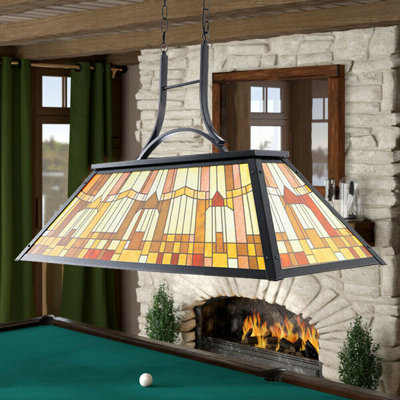 Odoms 3 - Light Colored Pool Table Lights Pendant