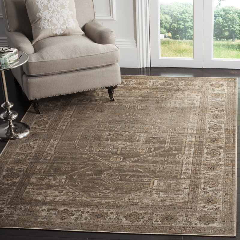 Drinkard Oriental Hand Woven Area Rug, Rectangle 160 x 229 cm