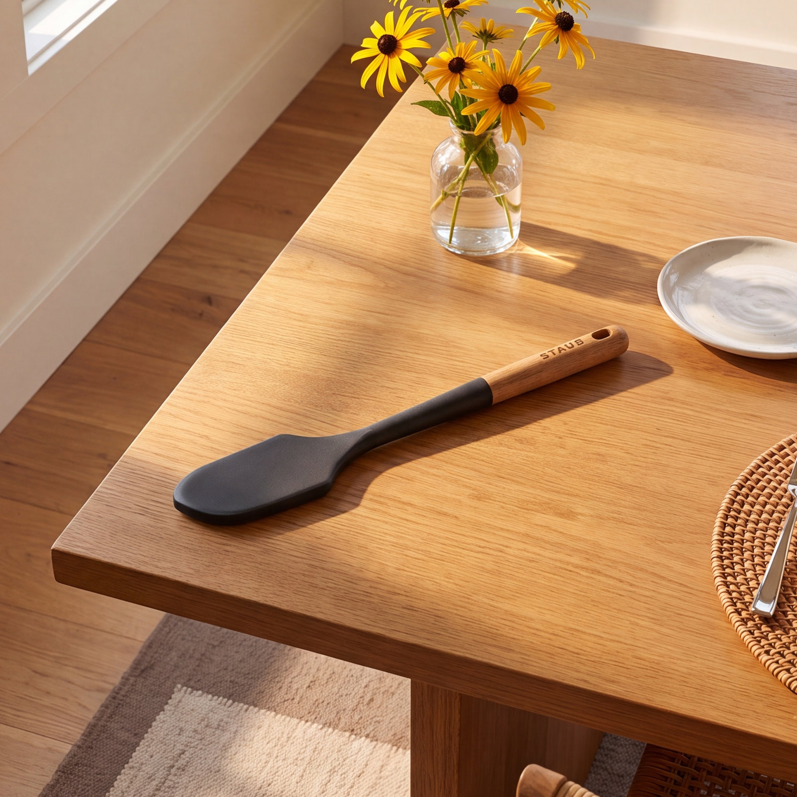Staub Silicone and Wood Spatula