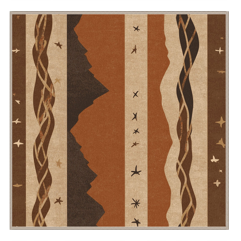 Ripple Sands Rug, Square 6'