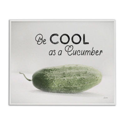 «Cool As A Conucumber», art giclée par Lori Deiter