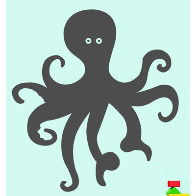 Décalcomanie murale octopus
