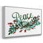 «Cut Wreath Christmas II», reproduction sur toile-94360211-94360210