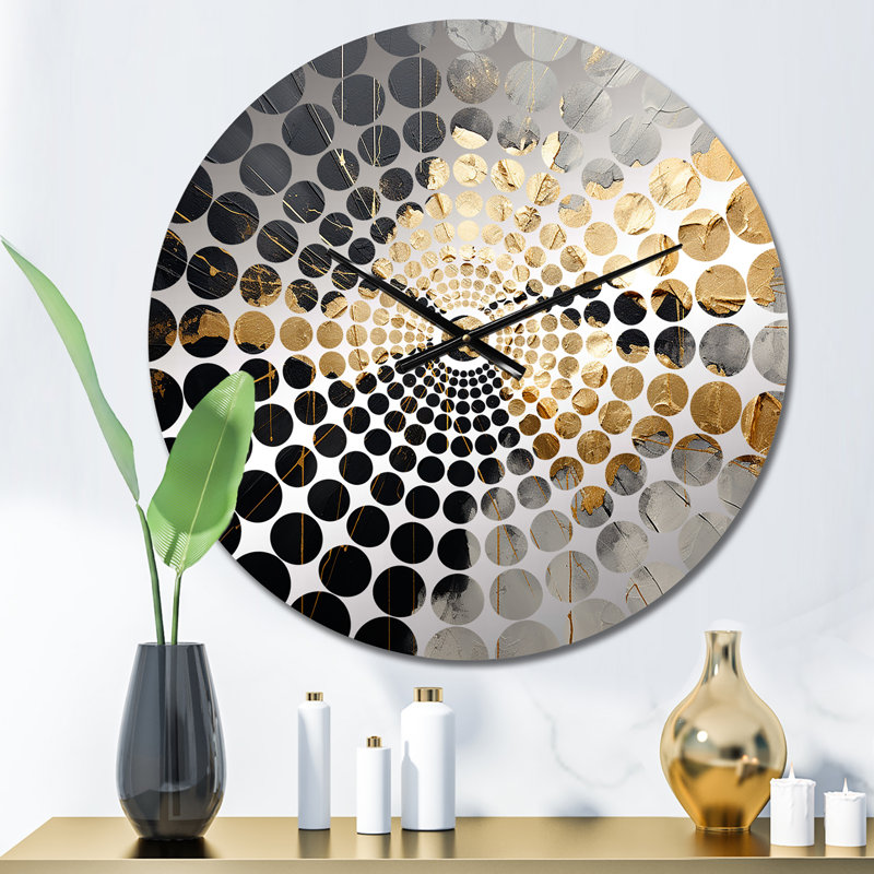 Sohn - Horloge murale peinture abstraite, Petit