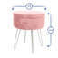 Metal Accent Stool-143657684-143657686