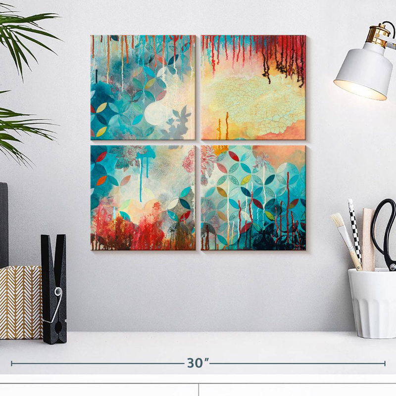 Tranquil Eden II, H 18 po x l 18 po
