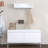 Wall - Mounted Shelf With Hooks And Storage Bench, Modern White Shoe Cabinet Soft Cushioned Seat. Keeps Entryway In An Organized State. Spacious Closed For Shoes Other . Secure Mount Long Term