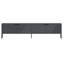 Meuble télé 71,0 po x 17,7 po x 11,8 po Modern Anthracite | 100% panneau de particules enduit de mélamine, épaisseur: 0,7 pouce | Fixation murale, design industriel | Parfait pour le salon et les espaces de divertissement, élégant et fonctionnel-114228229