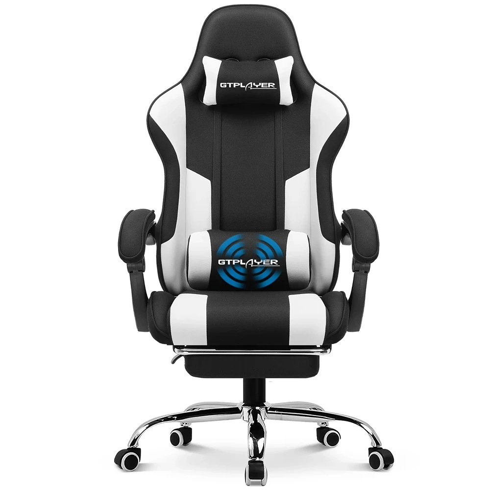 Massage Gaming Chair with Footrest,Gaming Chair with Footrest,Gaming  Chair,Office Chair with Foot Rest,Gaming Chairs for Adults,Anime Gaming  Chair,for