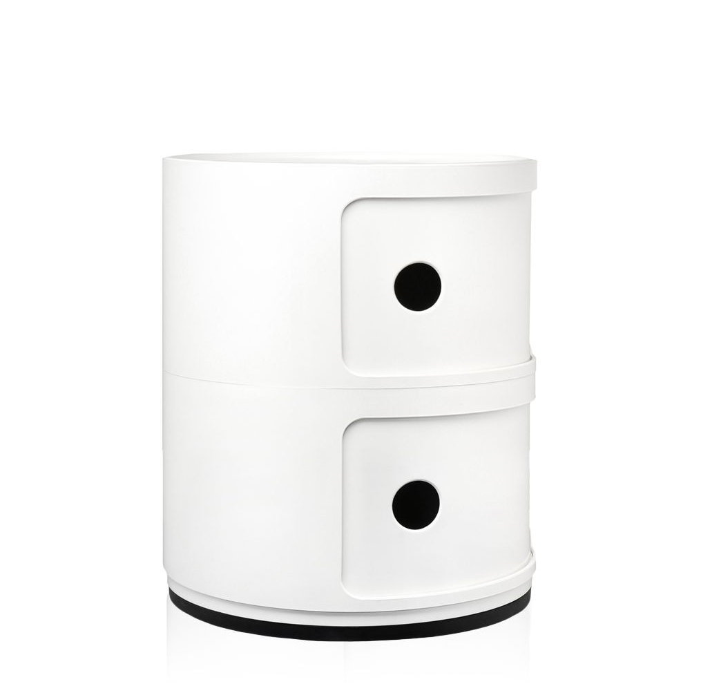 Kartell Componibili Recycled Storage Unit with 2 Elements by Anna Castelli  Ferrieri